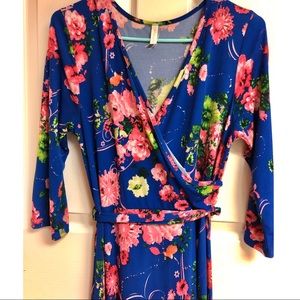 Maternity long spring summer dress